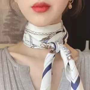 여자 스카프 직장인 직딩 블라우스 코디 세련된 WF5679F