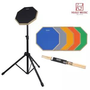 CT-800 20cm 드럼연습패드 교육용 연습용 드럼패드 풀세트