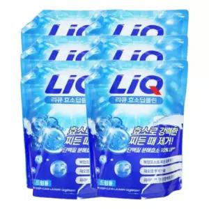 리큐 효소 딥클린 액체세제 드럼용 리필 2L X 6개