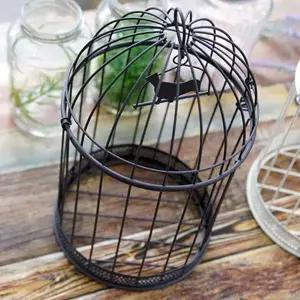 빈티지 JWP239X9 철재 호텔 장식용 도브 인테리어 새장 브라운