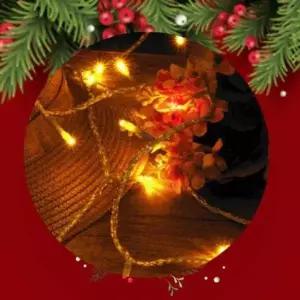 USB IGE788A0 트리전구 크리스마스 장식 조명 웜색 100구 200구