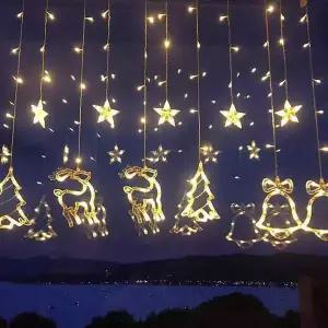 크리스마스 ZJU162T8 LED전구 (종+트리+루돌프(미니별)