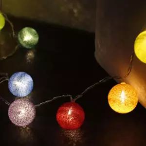색깔 SCP523H4 예쁜 볼전구 30p 트리장식전구 성탄절 장식용
