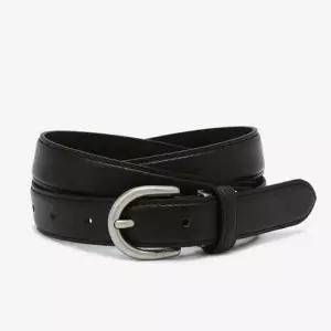 [헤지스](센텀시티점)[HAZZYS ACC] 여성 블랙 단색 소가죽 벨트 HJBE6E407BK