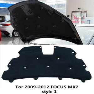 1Set 접이식  2005- 포드 호환 포커스 MK1 MK2 MK3 자동차 후드 엔진 열 방음 패드 코튼 커버 매트