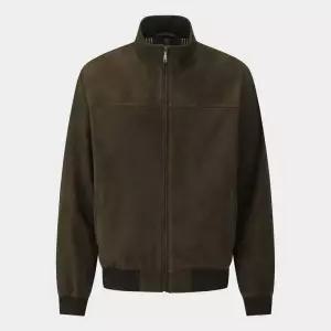 브룩스 브라더스 스웨이드 패딩 자켓 (브라운) (BBLJMNF301) BBLJMN37954FF