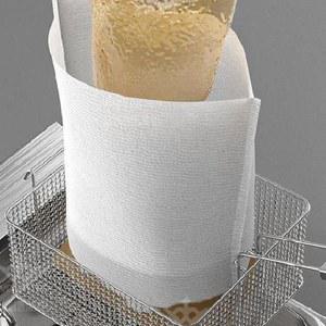 튀김 식용유 여과지 30매 튀김기계 가정용튀김기 30평방 정제기 345x440mm 2매