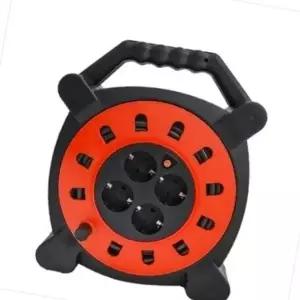 농업용 이동식 전선 리드선 20미터 케이스 커버 용접선 적색 전기 (WFK69W1)