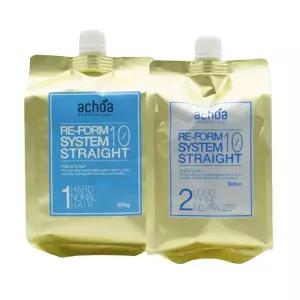 건강모용 10분 매직스트레이트 500g 스트레이트펌 곱슬머리매직펌 집에서 곱슬머리 다운펌제 셀프매직약 건