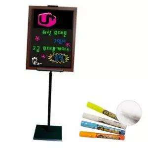 [에이치플러스몰]스탠드 블랙 보드 메뉴판 흑칠판 이젤 메뉴판 카페 매장