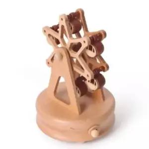 책상소품 IIX799R4 귀여운오르골 원목오르골 대관람차