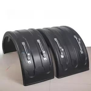 머드 가드 화물차 대형차 보호대 진흙 휠 흙받이 보호 타이어 두꺼운 반원형 플라스틱가드