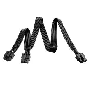 ELFJMZP 모듈식 전원 공급 장치 CPU 케이블 8핀에서 8핀 + 4+4핀 EPS 남성 대 (AXI /HXi /RMI /RMX /SF)