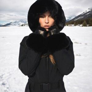 GSOU 스노우 스키복 방풍 슬림 재킷 방수 점프슈트 스노우슈트 솔리드 겨울복 스노보딩 여성용