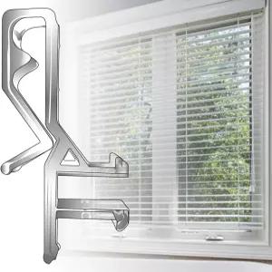 10 PCS 1-7 /8인치 플라스틱 밸런스 클립 - 창문 블라인드 교체용 나무 밸런스에 맞습니다