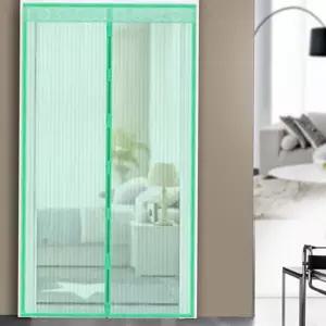 문 방충망 자가 설치 현관 자석 방충망 모기장 접이식 거실 바람막이 현관문