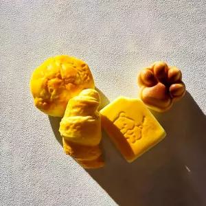 고소한 빵모양 손으로만지작 말랑이 스퀴시