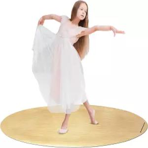 아르탄 밸런스 말리 댄스 플로어 - 발레 재즈와 탭으로 부드러운 2mm 표면을 가진 논슬립 휴대용 비닐 매트