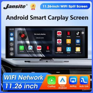 11.26인치 안드로이드 차량용 멀티미디어 플레이어 블루투스 WIFI 무선 카플레이 오토 모니터 유튜브 넷플