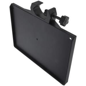 카드 트레이 스틸 클램프 음악 책상 탁상용 삼각대 선반 스피커 온 마이크 스탠드