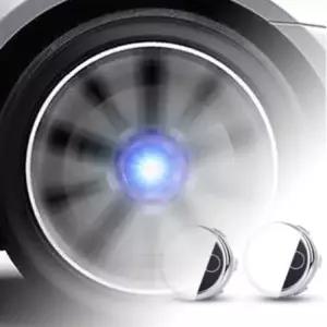 1조 휠캡 장착램프 휠 2개 화이트LED 3세대 스피닝 NE (WFH0UBC)