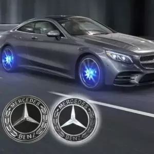휠 NEW 장착램프 BENZ 3세대 1조 스피닝 블루LED 2개 (WFH0UB9)