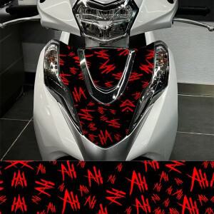 낙서 HAHAHA 그림 자동차 필름 랩 방수 수정 색상 변경 스티커 자전거 바이크 오토바이 스케이트 보드