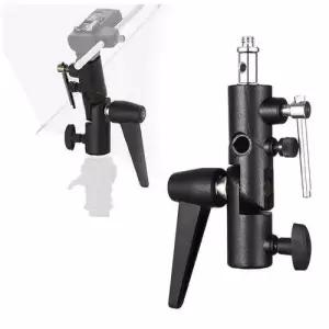 브라켓 스트로보 스탠드 홀더 플래시 거치대 삼각대 헤드 WFLP5FF