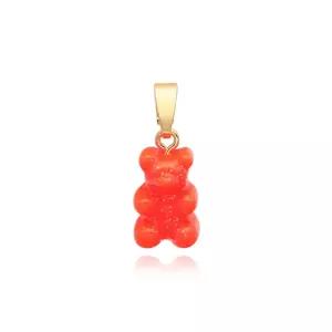 크리스탈헤이즈 노스텔지아 베어 클래식 푸에고 골드 펜던트 참