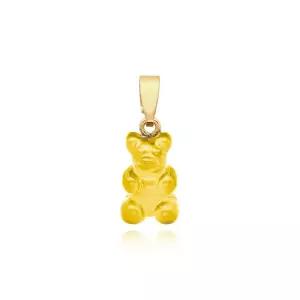 크리스탈헤이즈 노스텔지아 베어 클래식 미니언 골드 펜던트 참