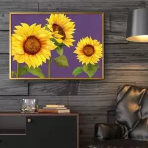 해바라기그림 QQI567P3 액자 A2 6SUN2 풍수그림 돈들어오는