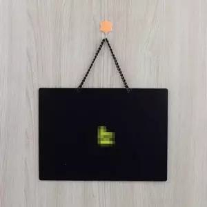 매장 카페 홍보 벽걸이 양면 블랙 보드 보드판 소형 (KYR-WC25A01)