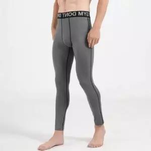 이너웨 스포츠용 잡아주는 기모안감 기모레깅스 근육을 남성 언더레이어 레깅스 피치스킨 스포츠레깅스9부