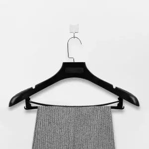 플라스틱 옷걸이 정장 5p 플라스틱옷걸이 (WFHJLJI)