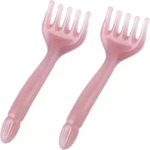 HX 유에구후이 두피 빗 2개의 마사지기 핸드헬드 레진 릴랙스 마사지 수동 스파 도구로 머리 마사지를