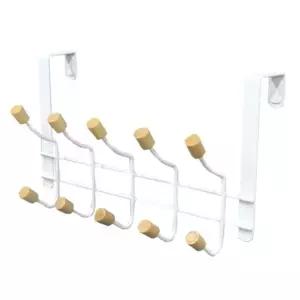 대10구 문걸이 소품걸이 행거용품 도어훅 행거 우드 (WFGTN76)