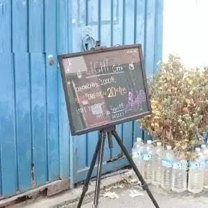 LED 형광 보드판 네온보드 블랙보드 40x60cm (KYR-WD6F10C)