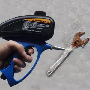 구석 녹제거 콤프레셔 샌드블라스트 에어건 모레샌딩기