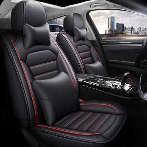 범용  3D 카시트 커버   모델  레온 아로나 아테카 타라코 이비자 알함브라 인테리어 액세서리  PU 가죽