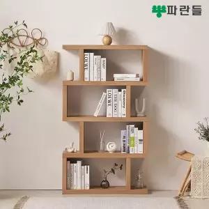 [착불배송] 파란들가구 모듈 800 4단책장 인테리어책장 수납장식장