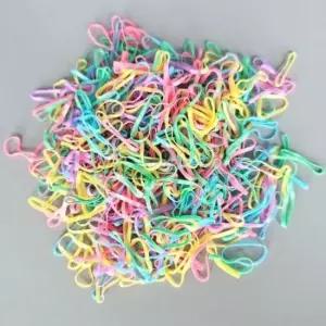 도톰 컬러고무줄 대용량 500개세트 쫀쫀 유아머리끈