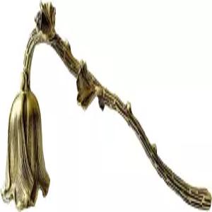 페우리 은행나무 양초 스너퍼 미끄럼 방지 손잡이가 있는 손으로 그린 금속 소화기 하누카 크리스마스