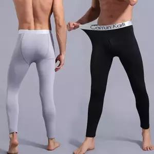 [룽스]착용 가능한 남성 융 암축 보온내의 기모 타이즈