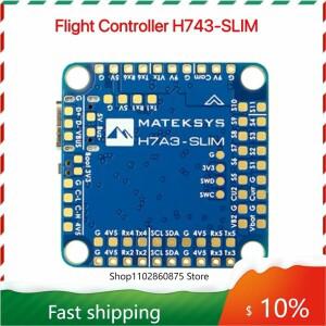MATEKSYS Matek H743-SLIM V3 비행 컨트롤러 RC 레이싱 드론 비행기용 전류 센서 내장 없음