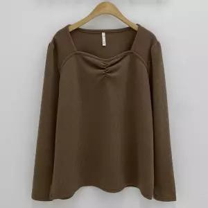 하티라인니트셔링긴팔티 GOQ093M310 빅사이즈 사이즈에서 자유로운 그녀~