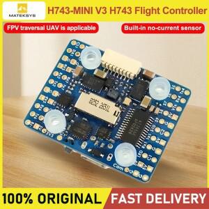 FPV RC 레이싱 드론 부품용 Matek H743-MINI V3 H743 비행 컨트롤러 STM32H743VIT6 ICM20602 내장 OSD DPS3