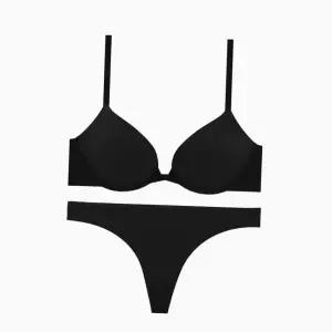 [Calvin Klein]UNDERWEAR CK 여성 푸쉬업 플런지 브라티팬티 세트 QF7315QF7820 BLACK 697964