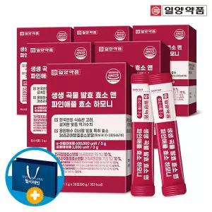 생생 곡물 발효 파인애플 브로멜라인 효소 유산균 6박스 (쇼핑백)