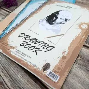 전문가용 스케치북 8절 5권 드로잉 색상랜덤 그림 그리기용 종이 (WFKIPFA)