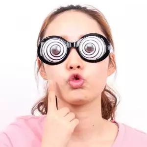 축제 생일 파티용 재미있는 안경 다채로운 디자인 (WFKJGM6)